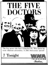 The Five Doctors ad