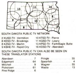 South Dakota Public Broadcasting BroaDWcast   250px 1987 09 Program Guide (South Dakota) 