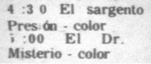 5.00: "El Dr Misterio – color"