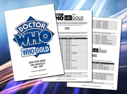 DOCTOR WHO ON UK GOLD SCHEDULE (DOWNLOADABLE PDF FILE)